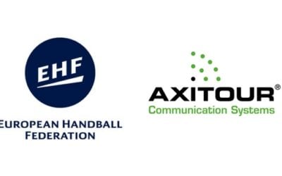 Axitour Kommunikation System unterschreibt einen dreijährigen Partnerschaftsvertrag mit der Europäische Handball Federation über Schiedsrichter-Kommunikation