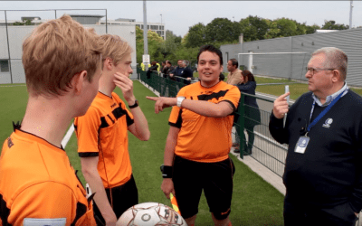 KAA Gent Referee Academy innoviert mit AXIWI